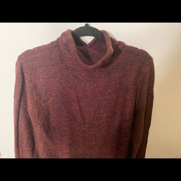 🛍Blue Ice Burgundy knit long sleeve Sweater, Size : Medium - Picture 7 of 8